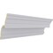 Ekena Millwork 8 1/4"H x 6 5/8"P x 10 5/8"F x 94 1/2"L, Foster Traditional Crown Moulding MLD08X06X10FO - alternate 4